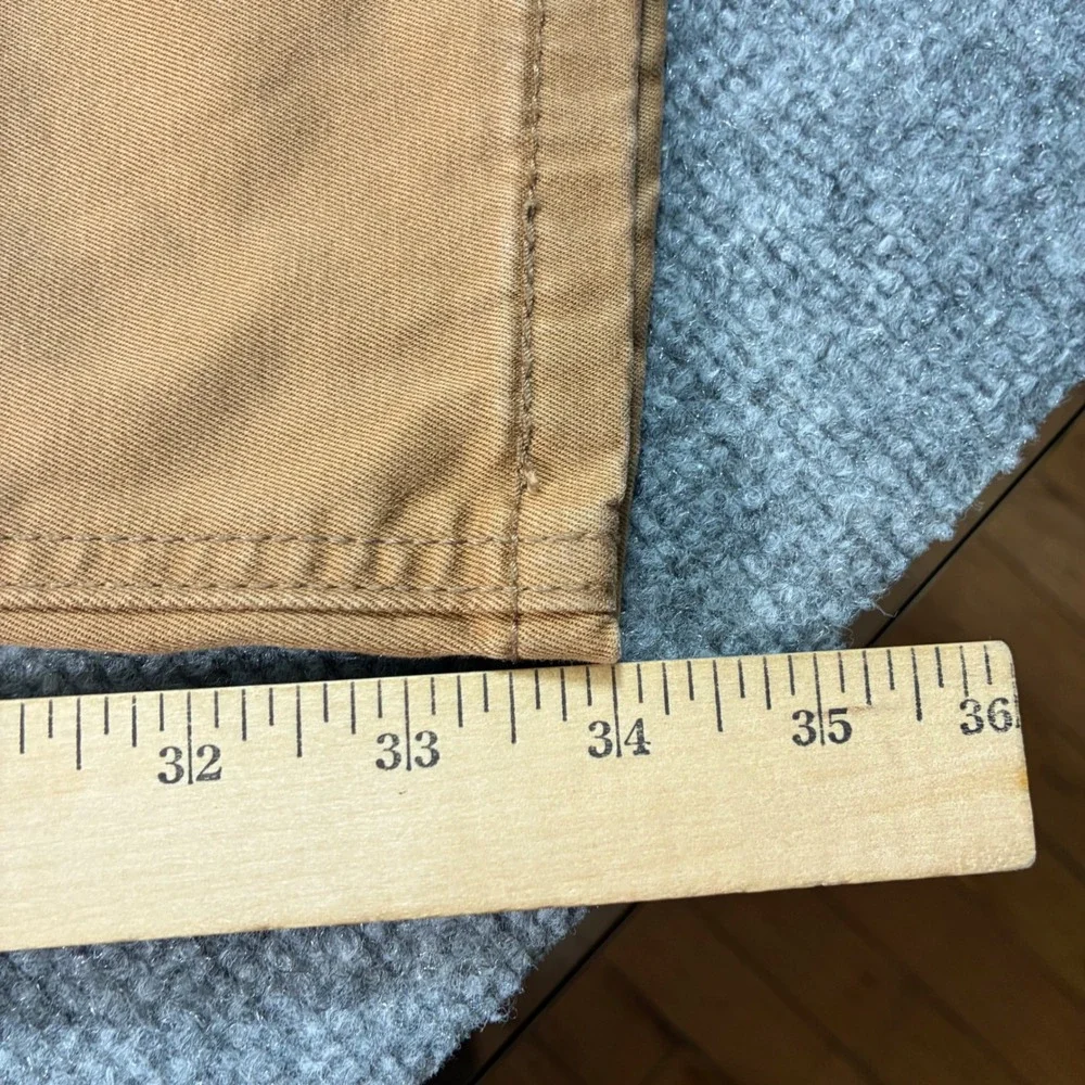 Levi's 541 Athletic Taper Pants Mens 34x34 Brown Stretch Chino Twill 5 Pocket